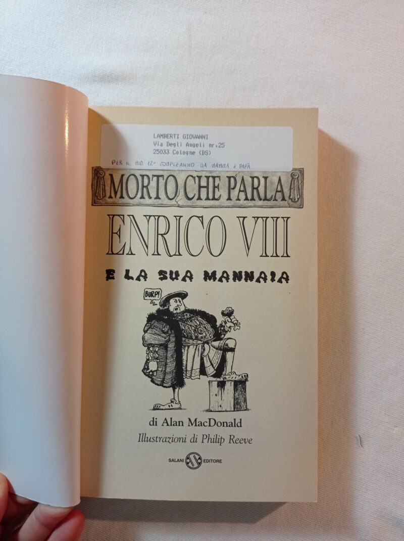 Morto che parla Enrico VIII e la sua mannaia