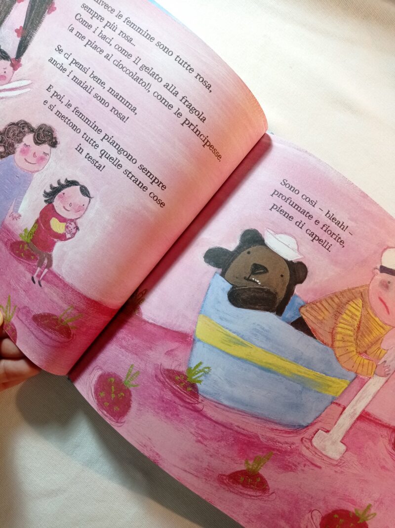 Una sorellina è troppo rosa
