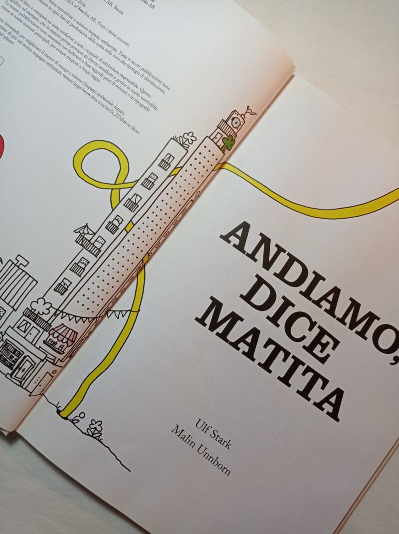 Andiamo, dice matita