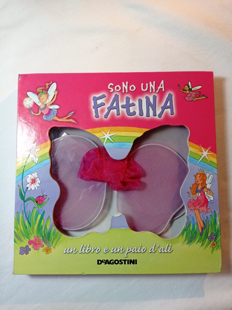Sono una fatina
Un libro e un paio d'ali