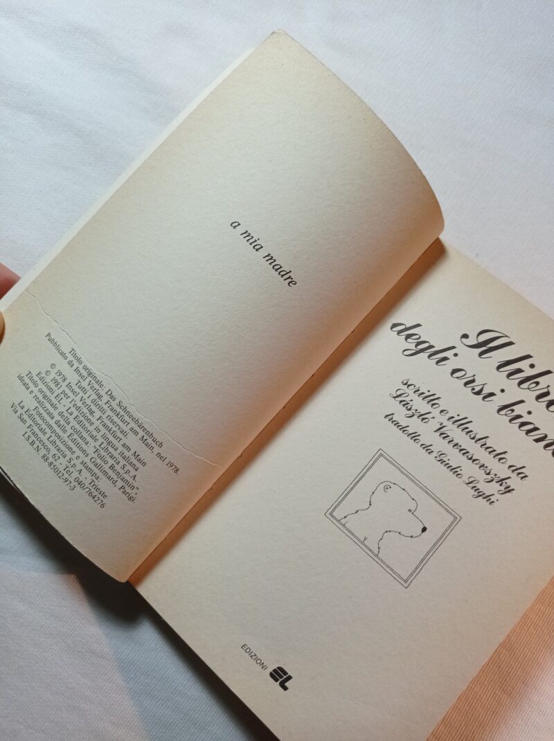 Il libro degli orsi bianchi