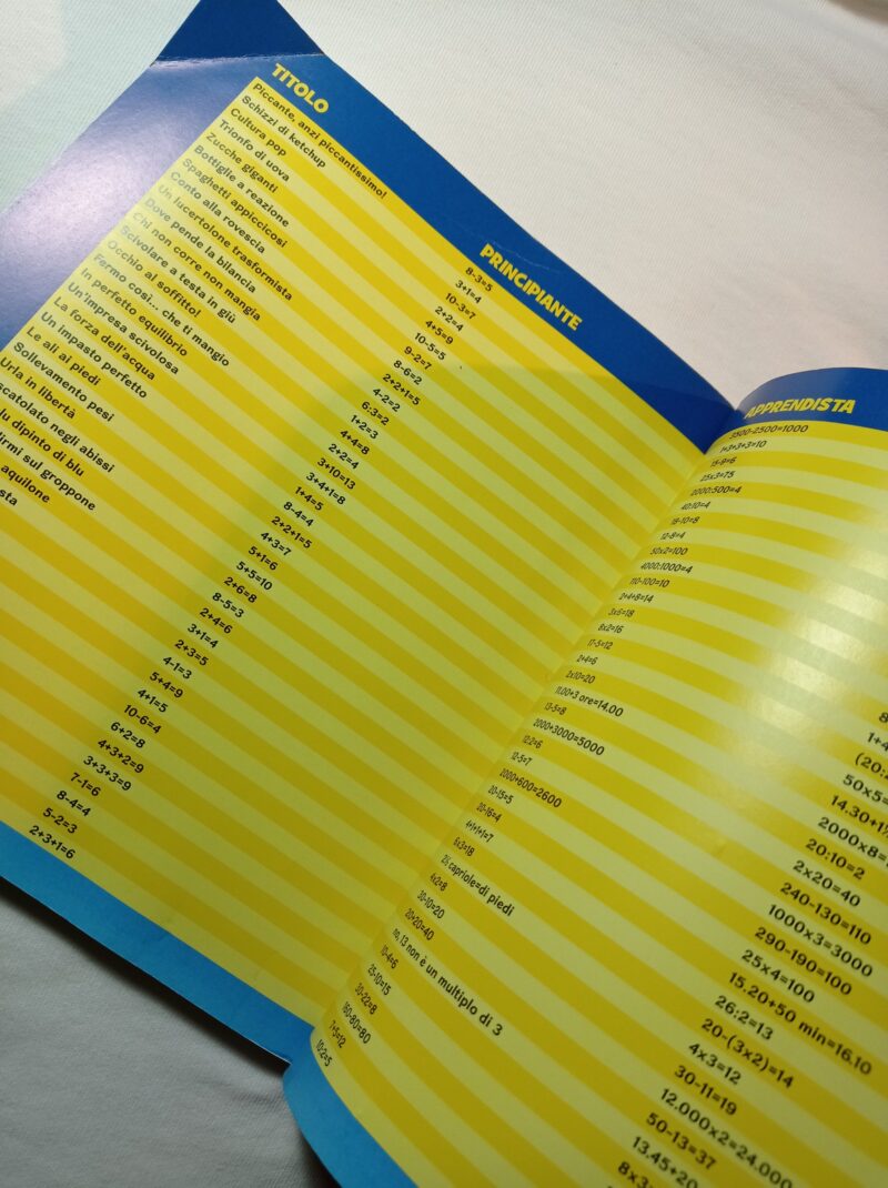 La matematica della buonanotte
