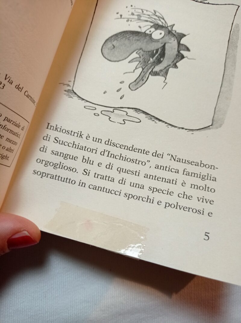 Inkiostrik il mostro delle tasche nauseabonde