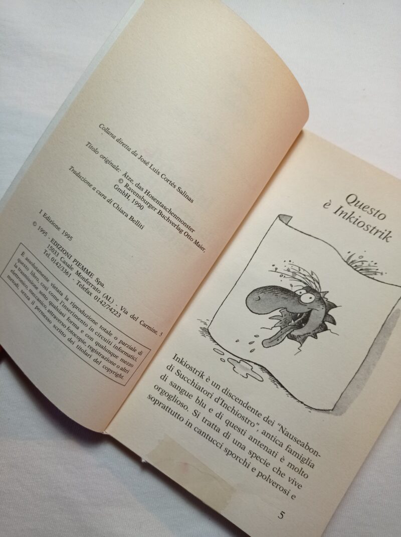 Inkiostrik il mostro delle tasche nauseabonde