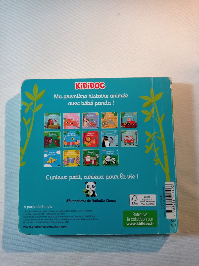 Bonne nuit bébé panda! (Francese)