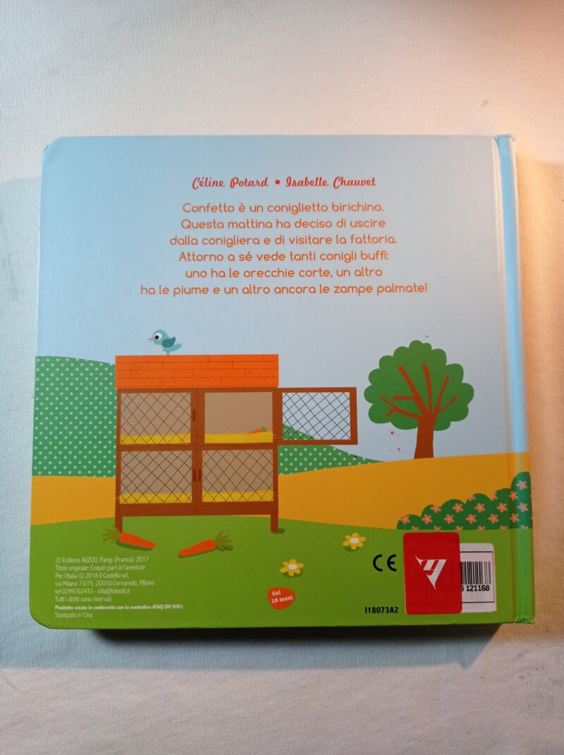 Confetto parte all'avventura! 
I miei primi libri puzzle