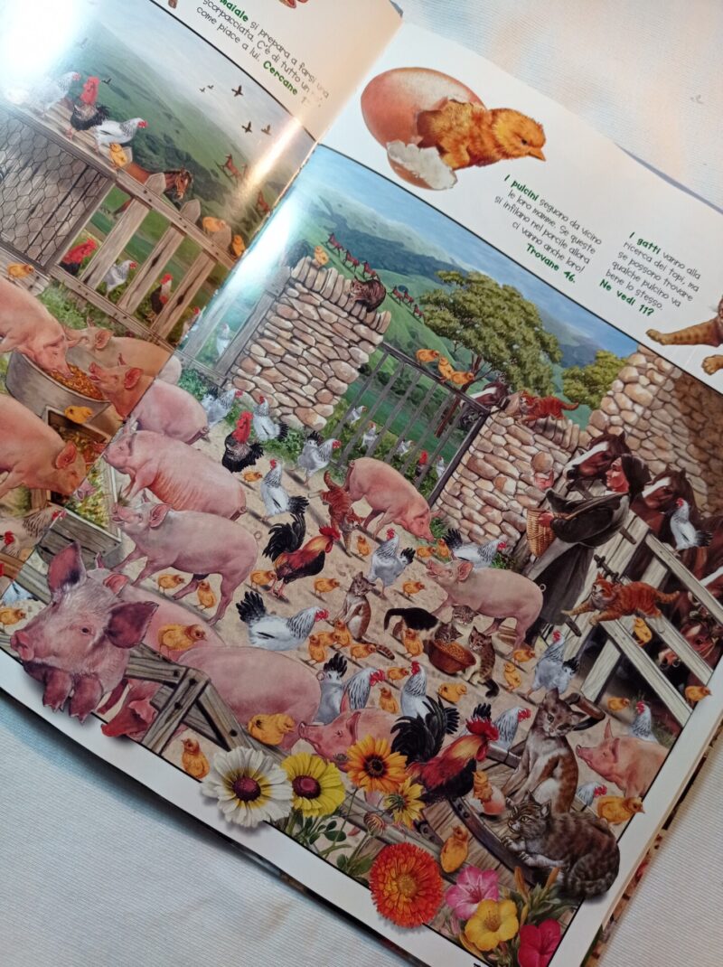 Cerca gli animali della fattoria