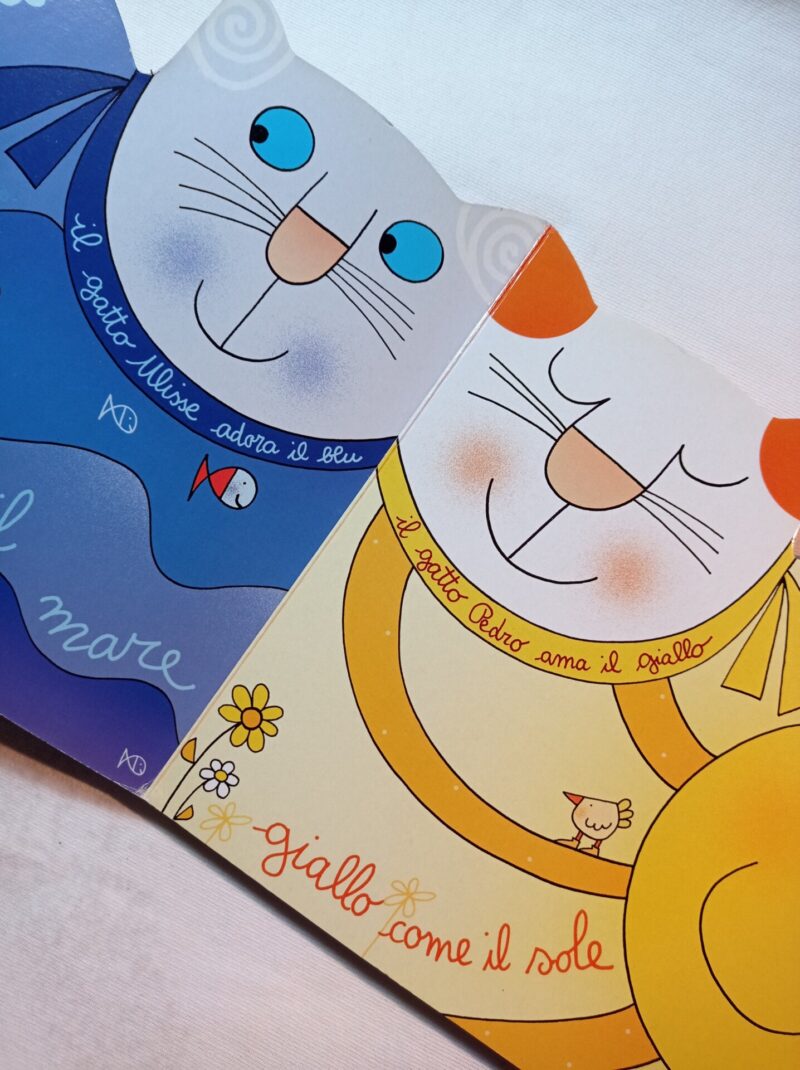 Il libro gatto dei colori
