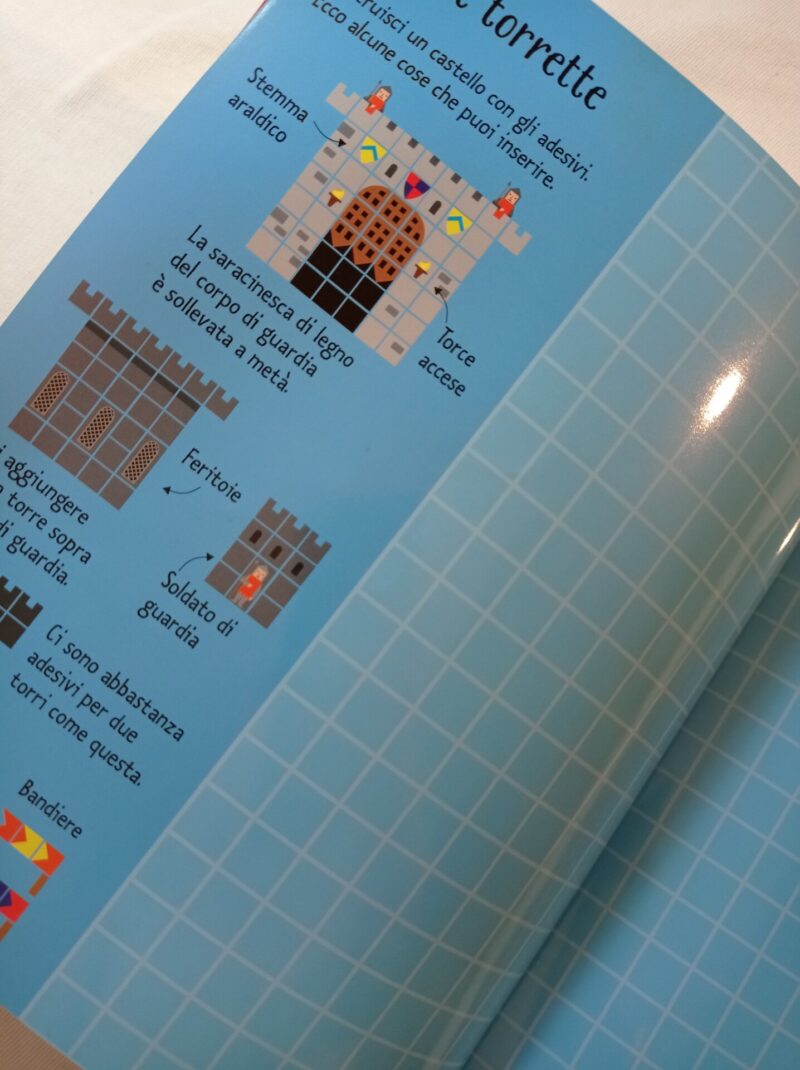 Mosaici attacca e stacca 
Castelli