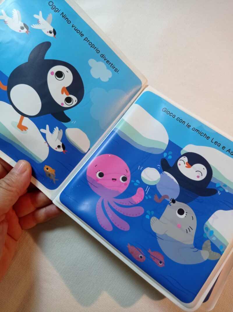 Il bagnetto di Nino il pinguino