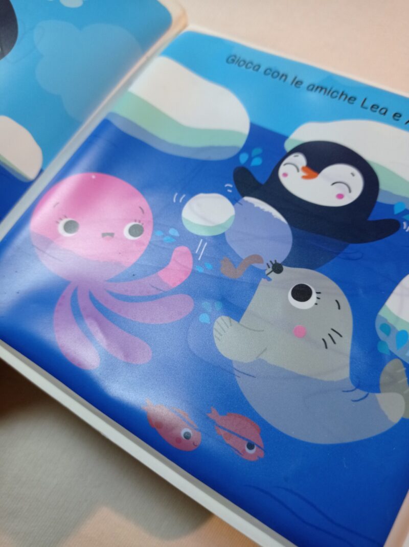 Il bagnetto di Nino il pinguino