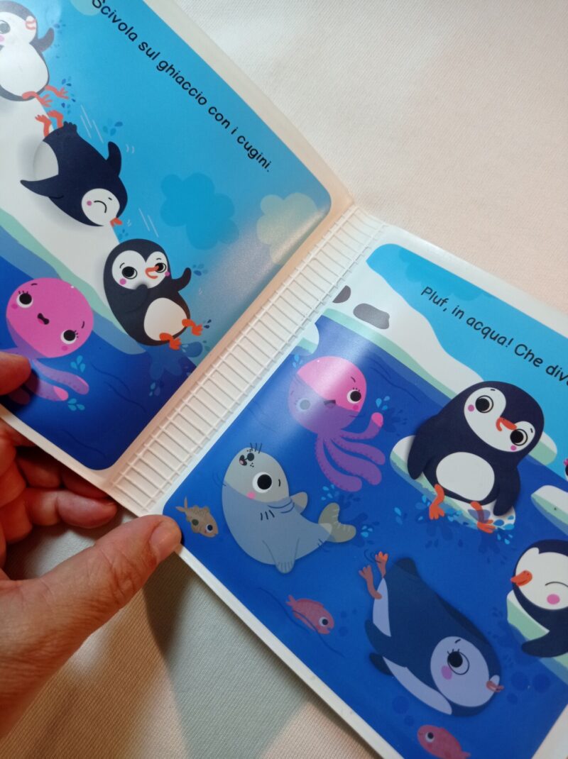 Il bagnetto di Nino il pinguino