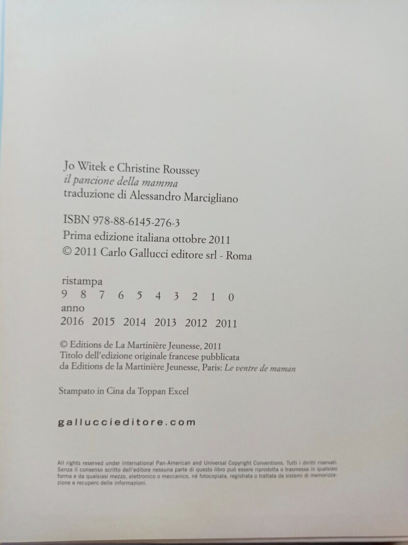 Il pancione della mamma