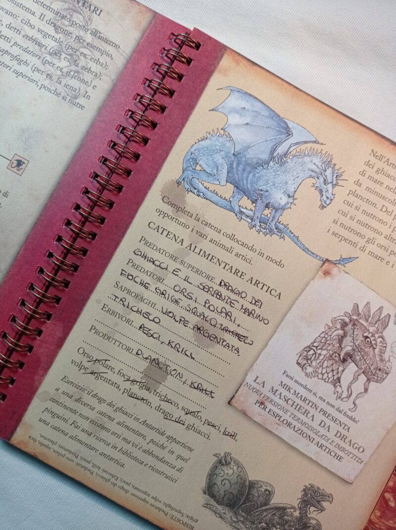Dragologia applicata 
Quaderno di esercizi