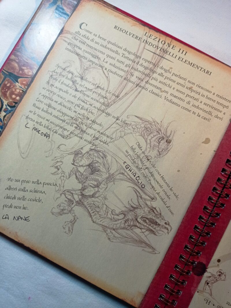 Dragologia applicata 
Quaderno di esercizi