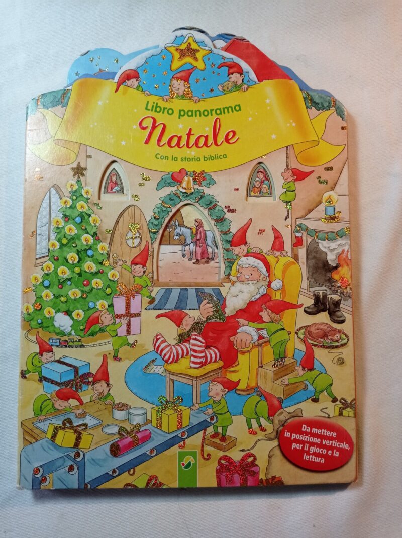Libro panorama Natale 
Con la storia biblica