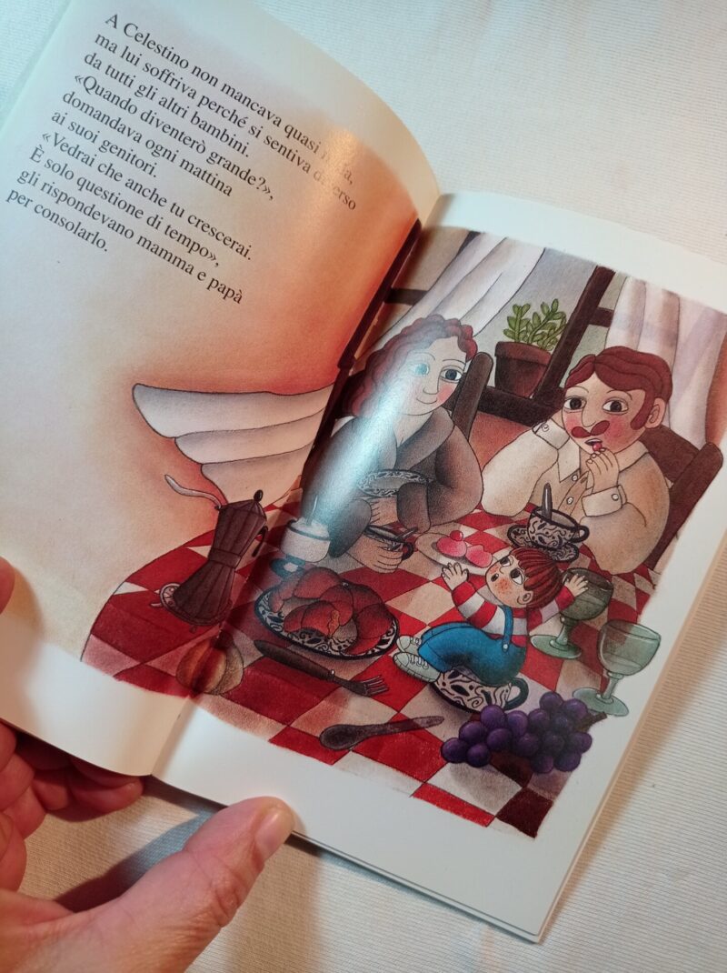 Celestino bambino piccino