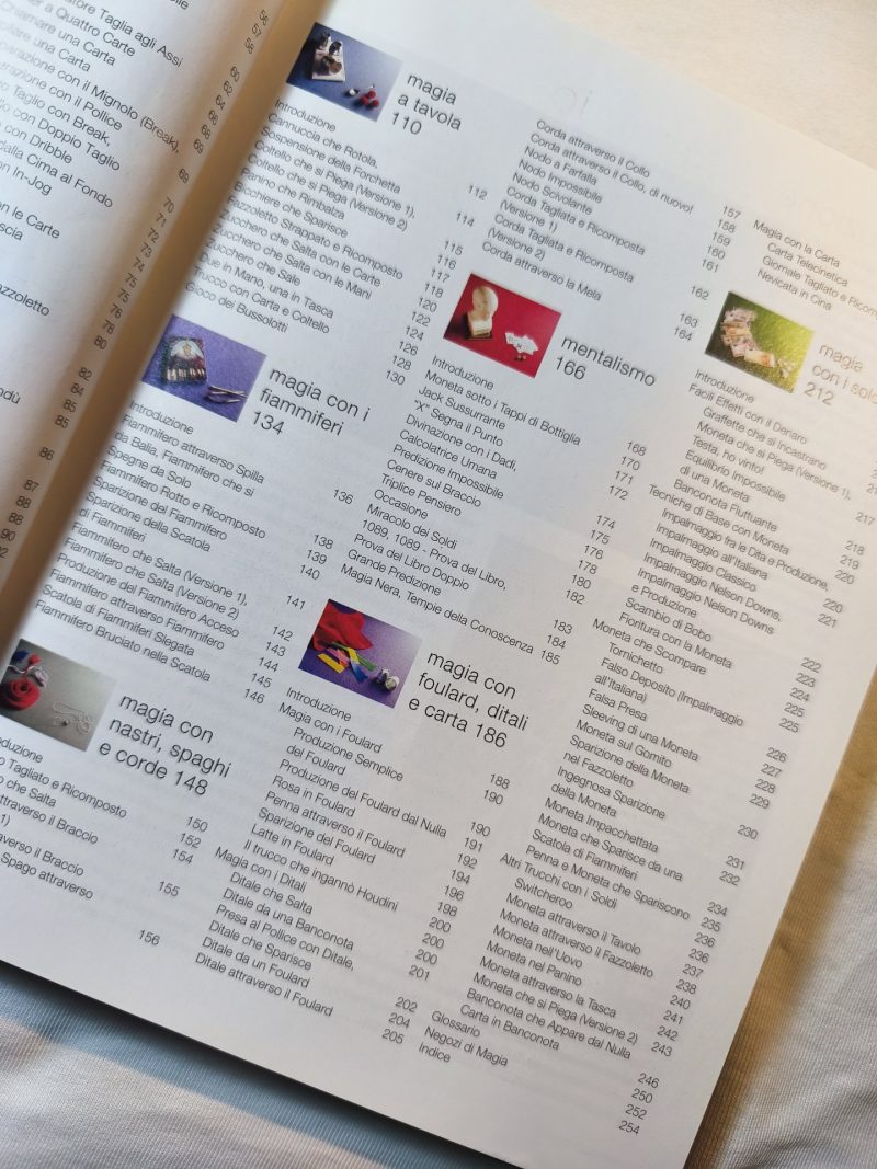 Giochi di prestigio e facili trucchi magici