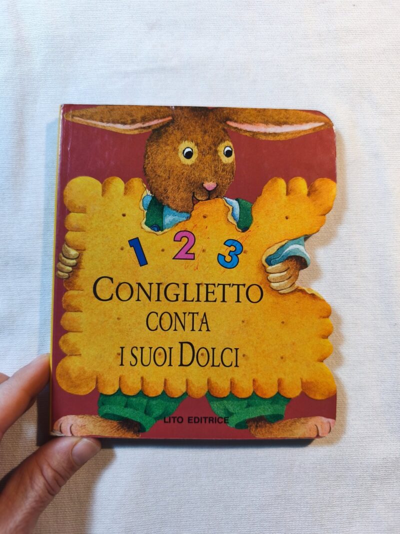 1 2 3 Coniglietto conta i suoi dolci