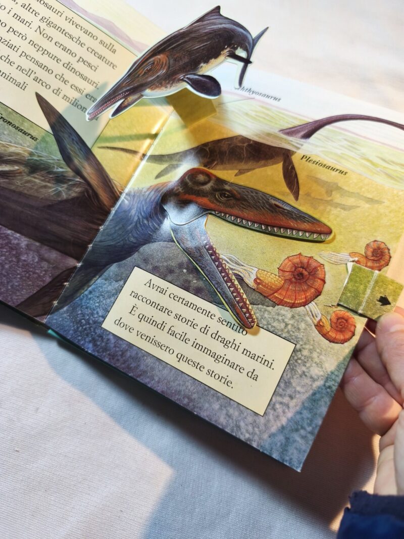 Dinosauri e brontosauri in azione