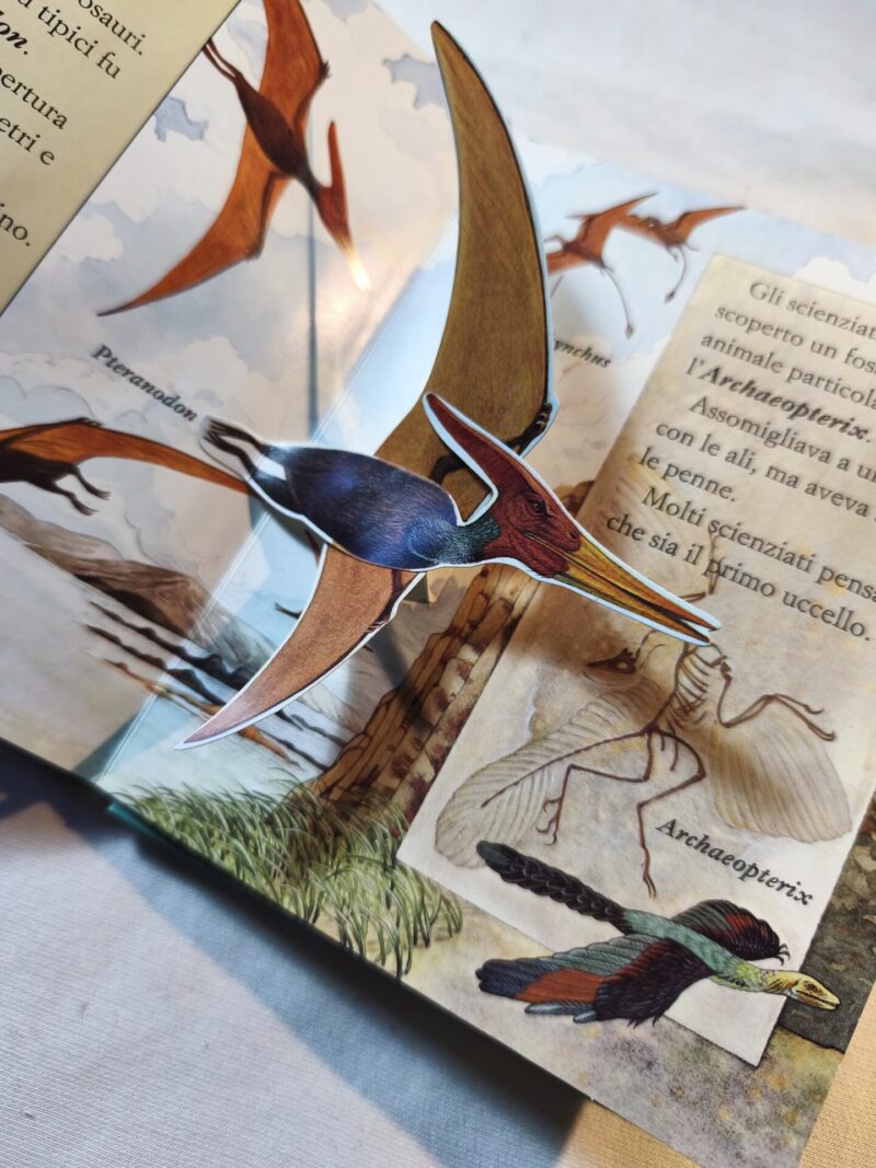 Dinosauri e brontosauri in azione