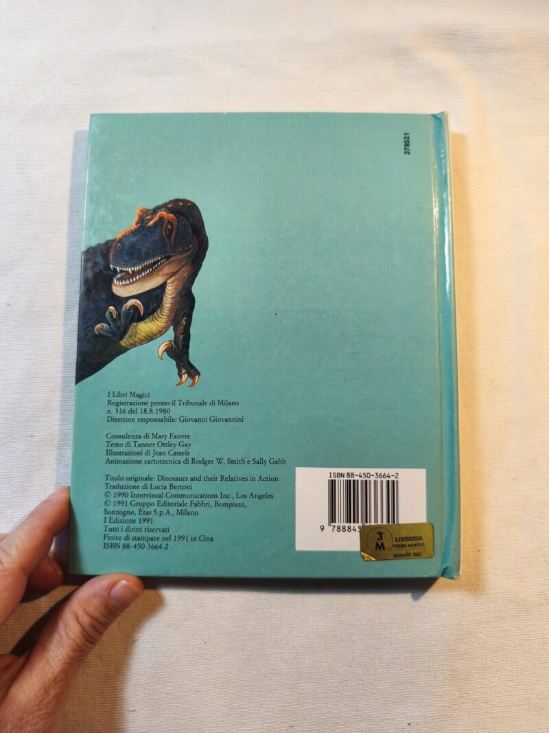 Dinosauri e brontosauri in azione