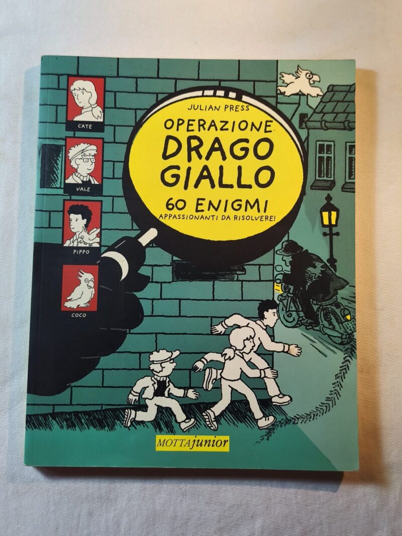 Operazione drago giallo 
60 enigmi appassionanti da risolvere!