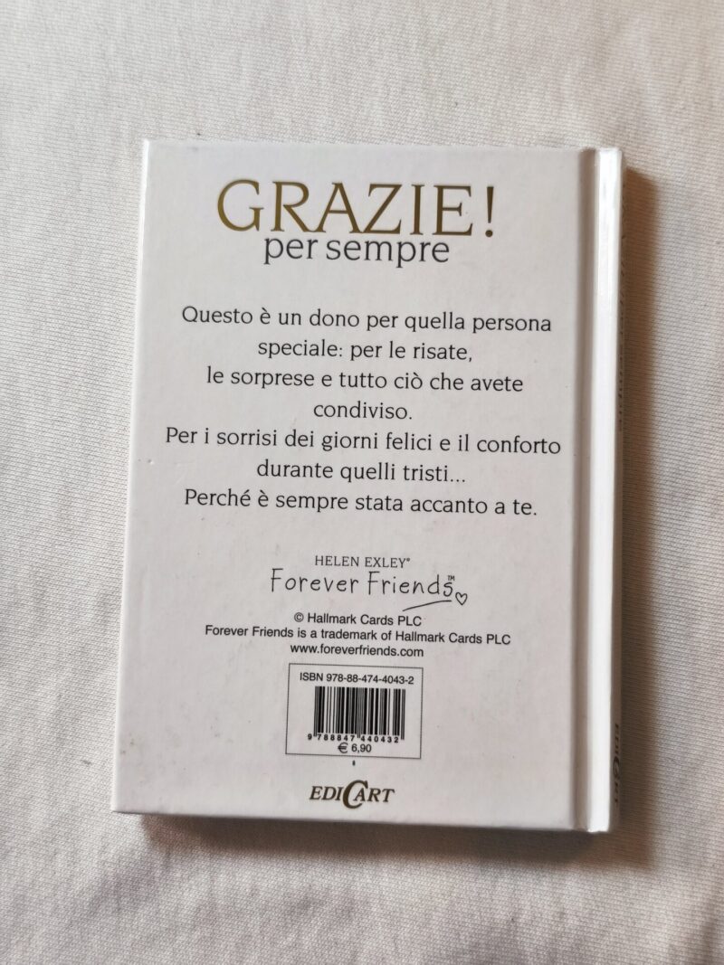 Grazie! Per sempre