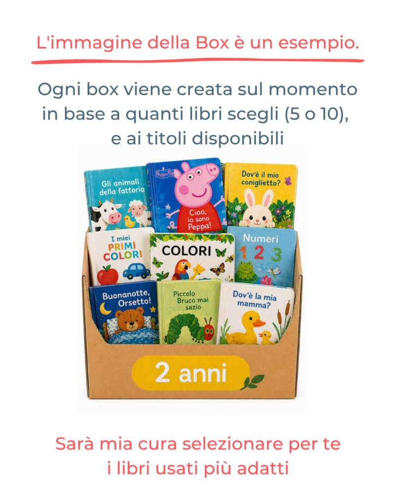 Box Libri 2 anni