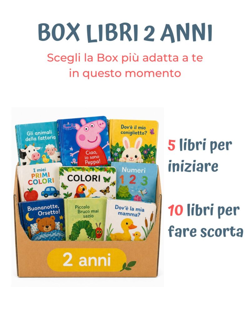 Box Libri 2 anni
