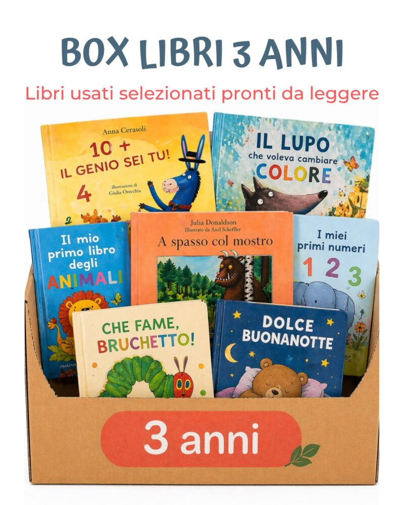 Box Libri 3 anni