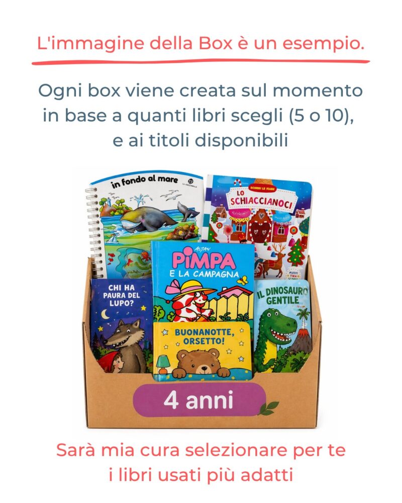 Box Libri 4 anni