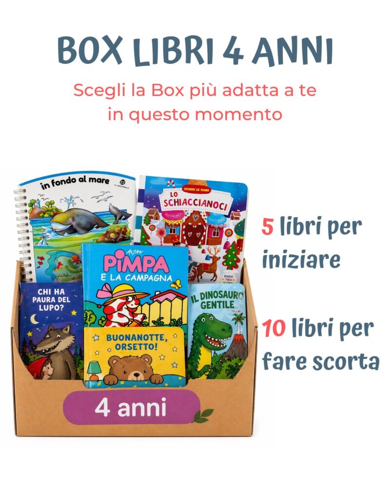 Box Libri 4 anni