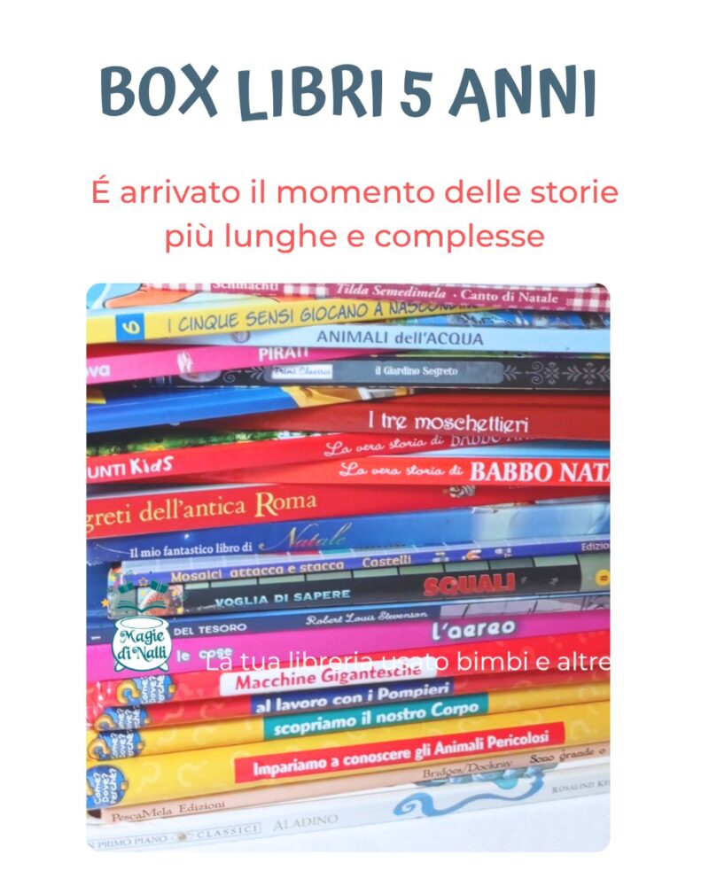 Box Libri 5 anni