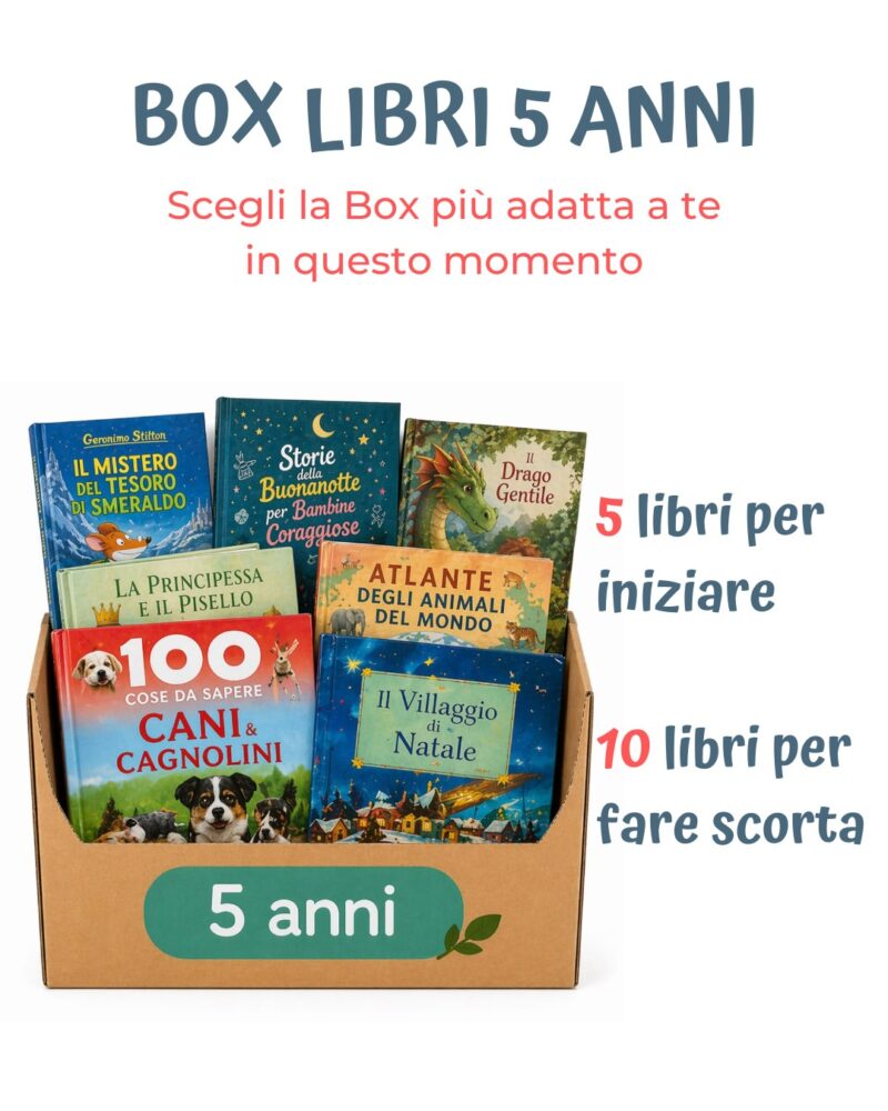 Box Libri 5 anni