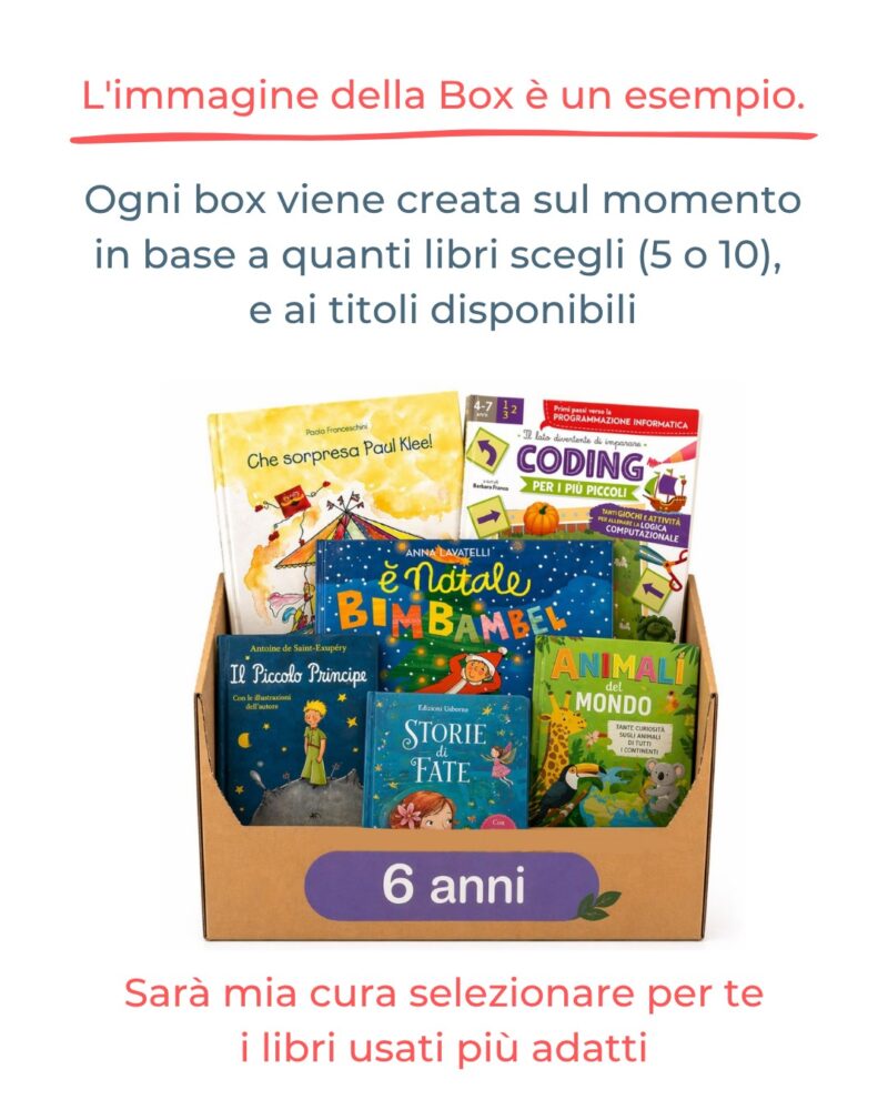 Box Libri 6 anni