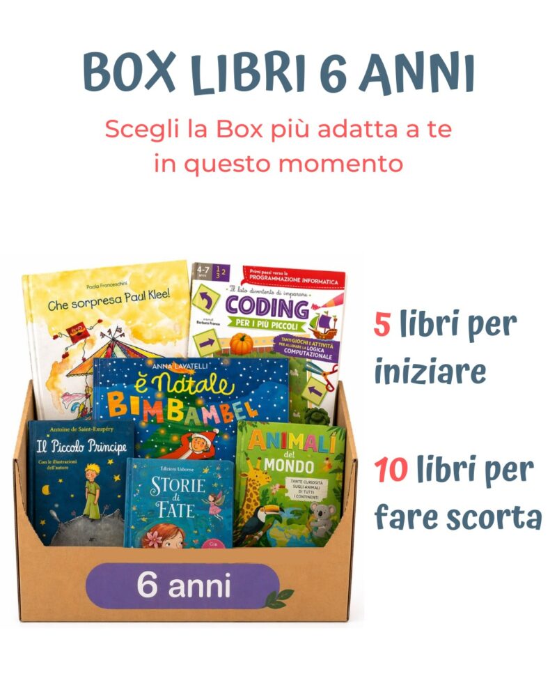 Box Libri 6 anni