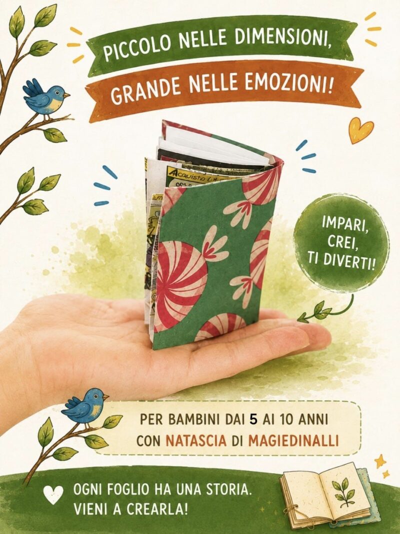 Laboratorio Crea il tuo mini libro