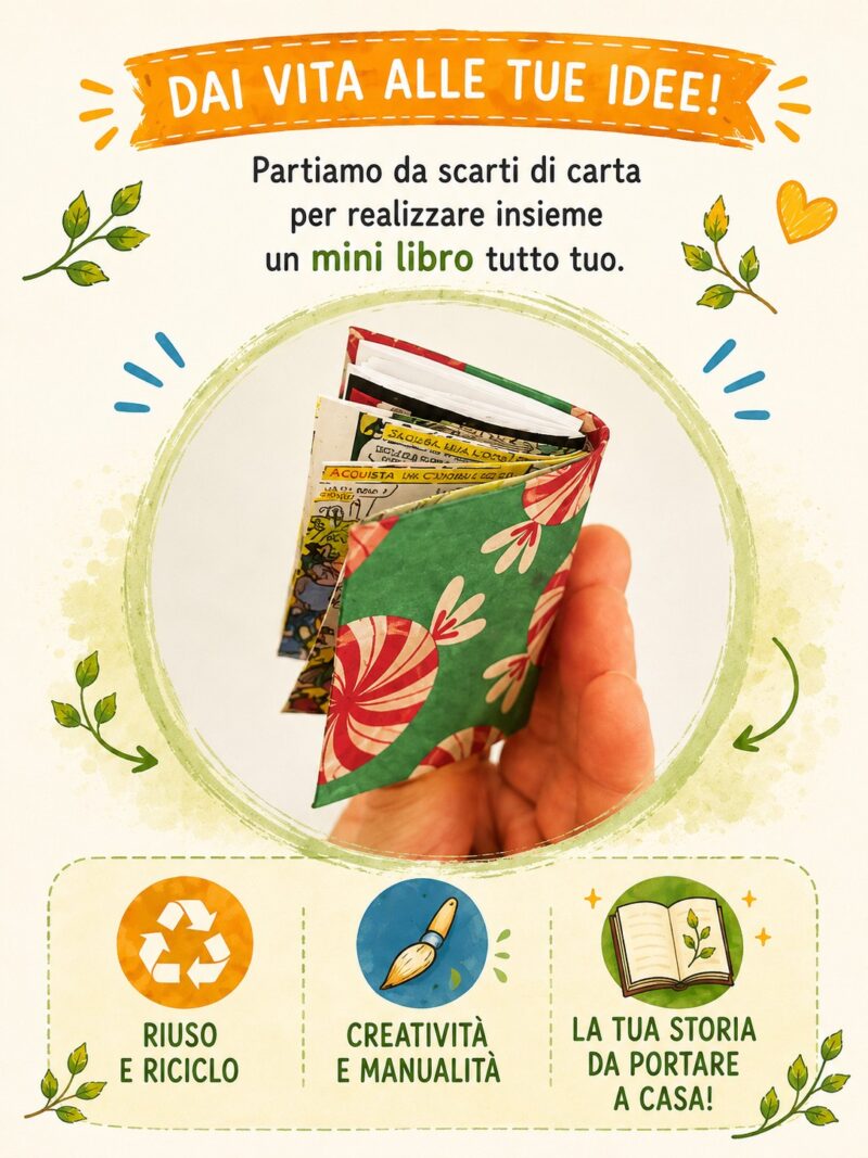 Laboratorio Crea il tuo mini libro